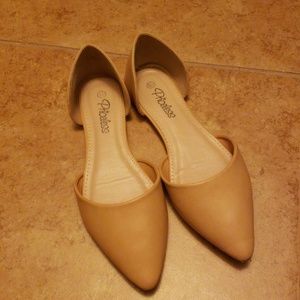 Priceless brand tan flats